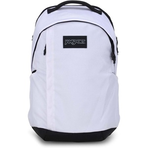 JanSport Station Pack – Large Backpack with Padded Laptop Sleeve, Dual Water Bottle Pockets, and Loft Pocket, Elemental Blue(White)