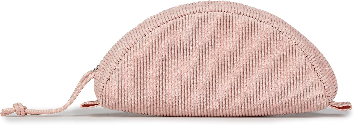 image:imageJanSport Luna Blue Compact Minimalist Semicircular PouchMisty Rose Corduroy