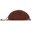 JanSport Luna Blue Compact Minimalist Semicircular Pouch(Basic Brown Corduroy)