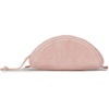 JanSport Luna Blue Compact Minimalist Semicircular Pouch(Misty Rose Corduroy)