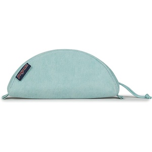 JanSport Luna Blue Compact Minimalist Semicircular Pouch(Faded Sage Corduroy)