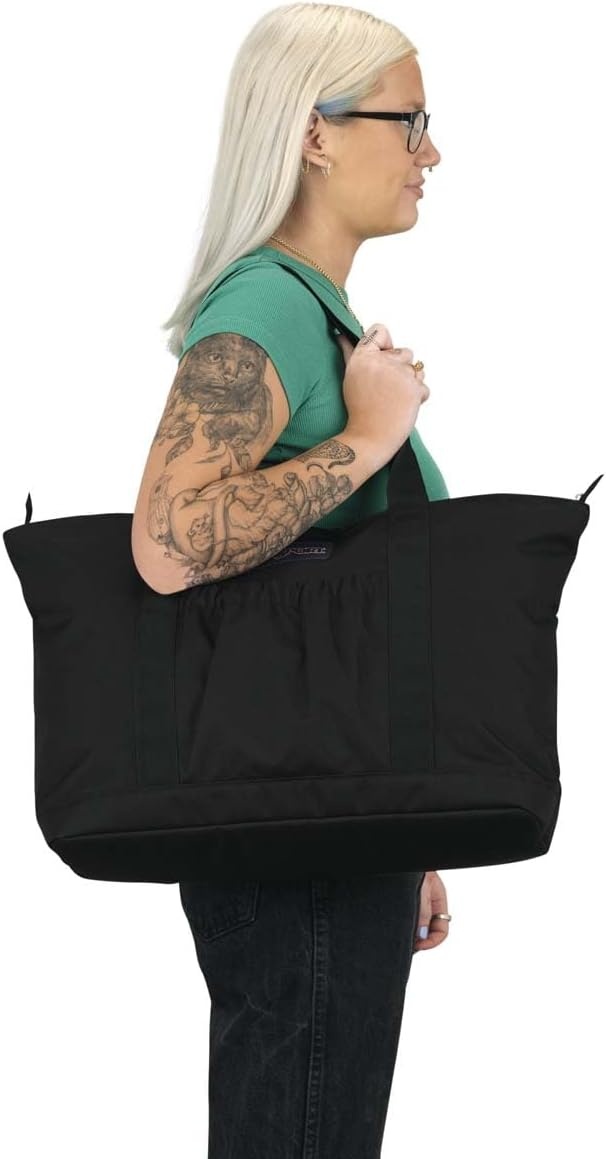 image:imageJanSport Daily Tote Store You Essentials Over Shoulder Or By Your SideBlack