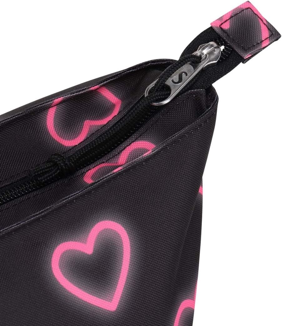 image:imageJanSport Daily Tote Store You Essentials Over Shoulder Or By Your SideHappy Hearts Black