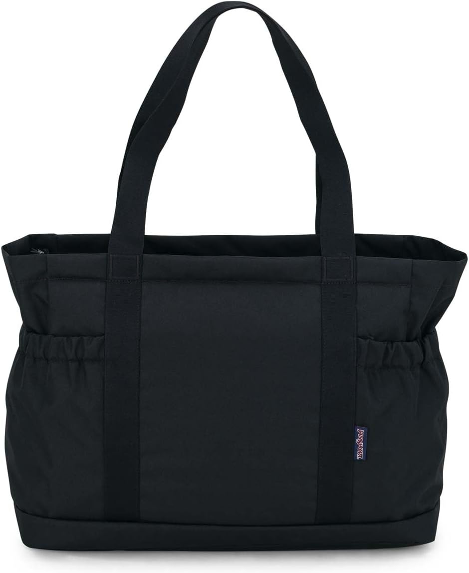 image:imageJanSport Everyday Large Tote Spacious Tote Bag with Padded 15Inch Laptop Sleeve Zippered CompartmentsBlack