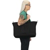 JanSport Daily Tote, Store You Essentials Over Shoulder Or By Your Side(Black)