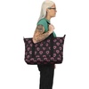 JanSport Daily Tote, Store You Essentials Over Shoulder Or By Your Side(Happy Hearts Black)