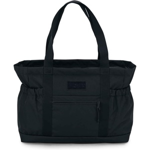 JanSport Everyday Large Tote – Spacious Tote Bag with Padded 15-Inch Laptop Sleeve, Zippered Compartments(Black)