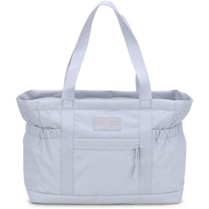 JanSport Everyday Large Tote – Spacious Tote Bag with Padded 15-Inch Laptop Sleeve, Zippered Compartments(Oyster Mushroom)