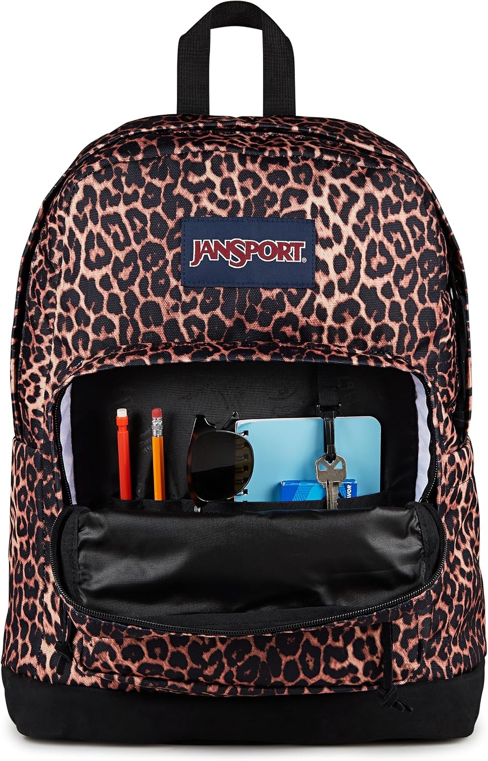 image:imageJanSport Right Pack Backpack Durable Daypack with Padded 15 Laptop Sleeve Spacious Main Compartment amp Integrated Water Bottle Pocket Pastel LilacAnimal Illusion