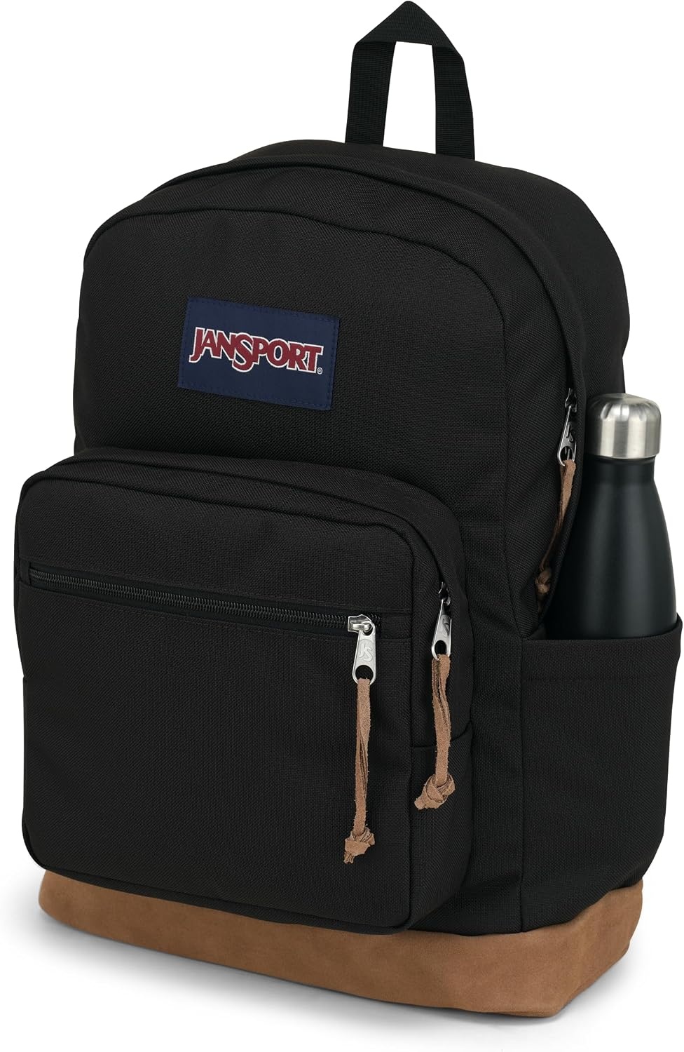 image:imageJanSport Right Pack Backpack Durable Daypack with Padded 15 Laptop Sleeve Spacious Main Compartment amp Integrated Water Bottle Pocket Pastel LilacBlack