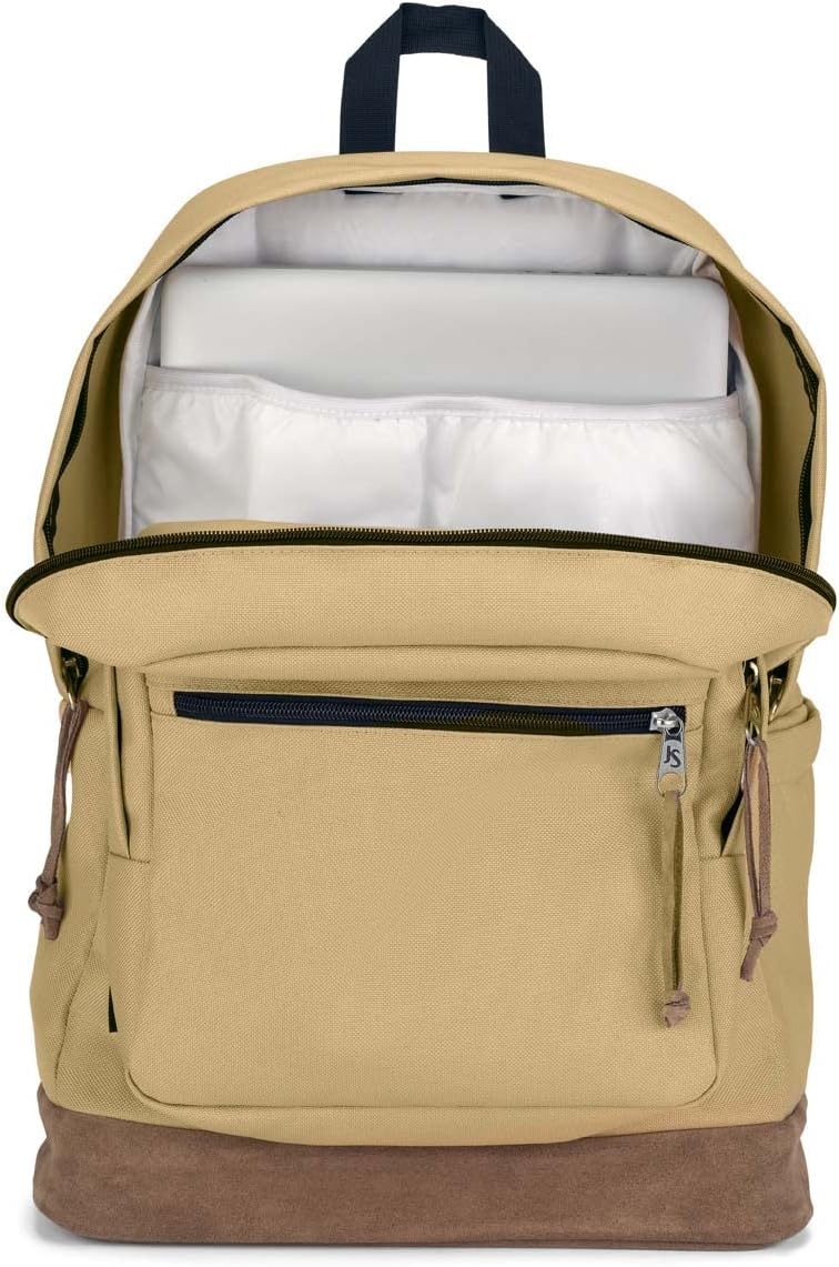 image:imageJanSport Right Pack Backpack Durable Daypack with Padded 15 Laptop Sleeve Spacious Main Compartment amp Integrated Water Bottle Pocket Pastel LilacCurry