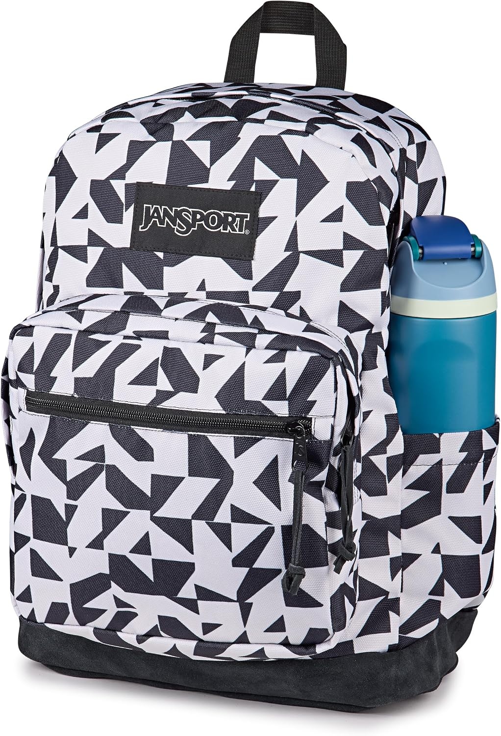 image:imageJanSport Right Pack Backpack Durable Daypack with Padded 15 Laptop Sleeve Spacious Main Compartment amp Integrated Water Bottle Pocket Pastel LilacGroovy Grids