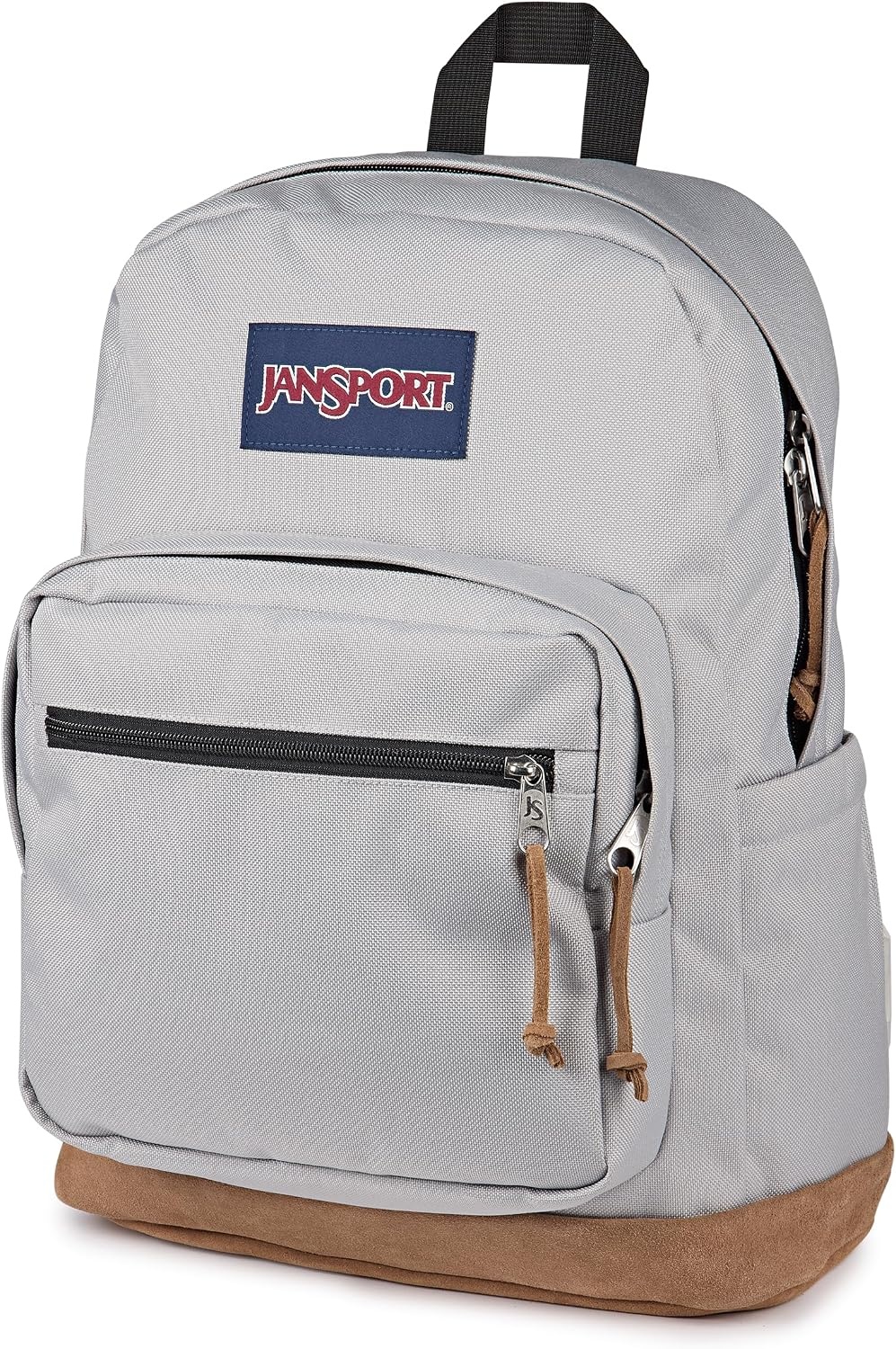 image:imageJanSport Right Pack Backpack Durable Daypack with Padded 15 Laptop Sleeve Spacious Main Compartment amp Integrated Water Bottle Pocket Pastel LilacGrounded Grey