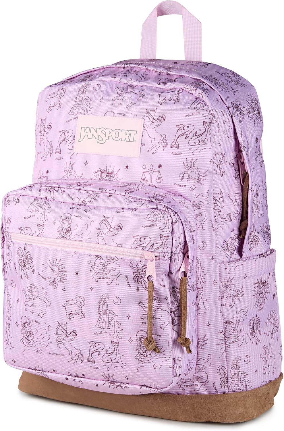 image:imageJanSport Right Pack Backpack Durable Daypack with Padded 15 Laptop Sleeve Spacious Main Compartment amp Integrated Water Bottle Pocket Pastel LilacHoroscope Horizons Pink IceMahogany Haze
