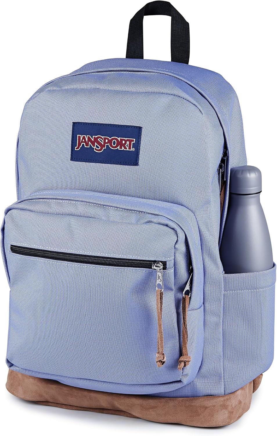 image:imageJanSport Right Pack Backpack Durable Daypack with Padded 15 Laptop Sleeve Spacious Main Compartment amp Integrated Water Bottle Pocket Pastel LilacLavender Ash