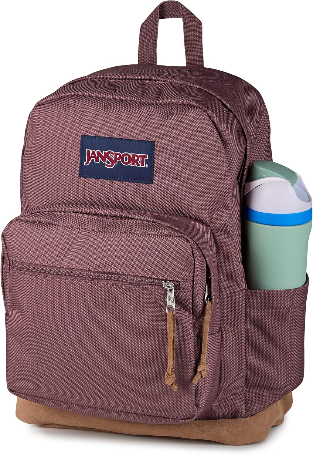 image:imageJanSport Right Pack Backpack Durable Daypack with Padded 15 Laptop Sleeve Spacious Main Compartment amp Integrated Water Bottle Pocket Pastel LilacMahogany Haze
