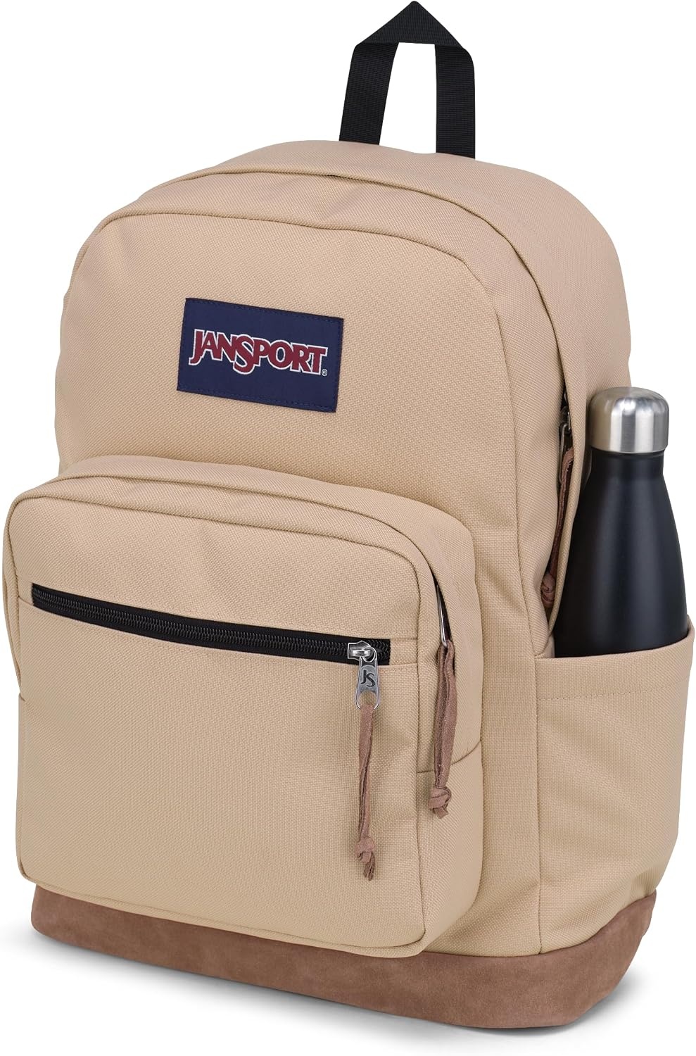 image:imageJanSport Right Pack Backpack Durable Daypack with Padded 15 Laptop Sleeve Spacious Main Compartment amp Integrated Water Bottle Pocket Pastel LilacTravertine