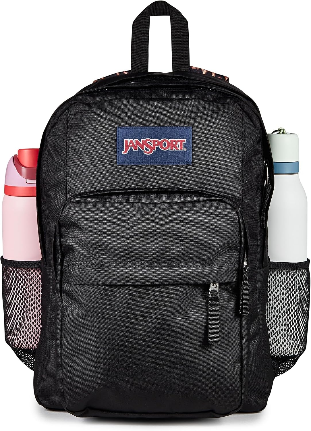 image:imageJanSport Right Pack Backpack Durable Daypack with Padded 15 Laptop Sleeve Spacious Main Compartment amp Integrated Water Bottle Pocket GraffitiedAnimal Illustion Con BlackBlackTanBlack