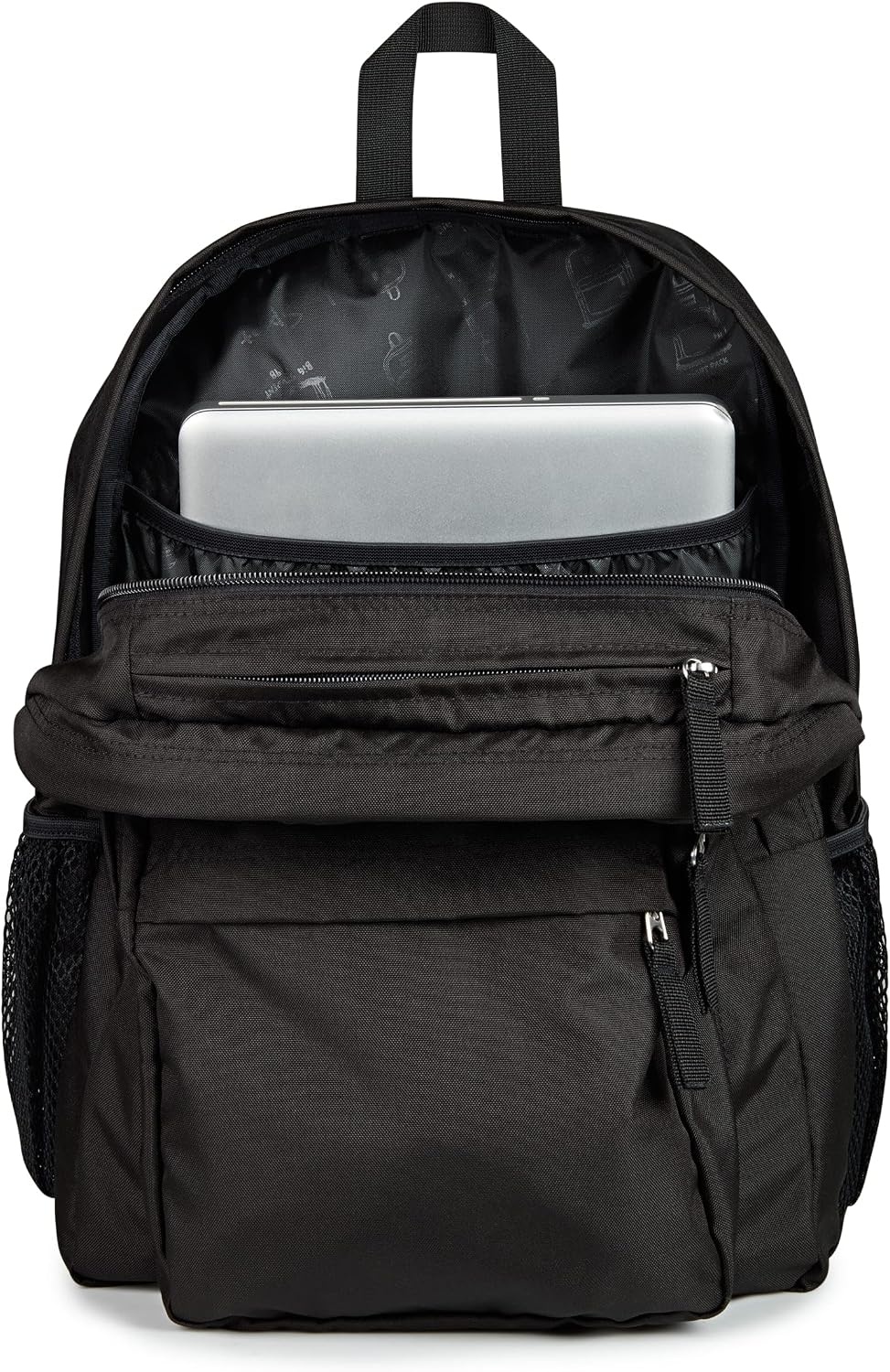 image:imageJanSport Right Pack Backpack Durable Daypack with Padded 15 Laptop Sleeve Spacious Main Compartment amp Integrated Water Bottle Pocket GraffitiedBlack