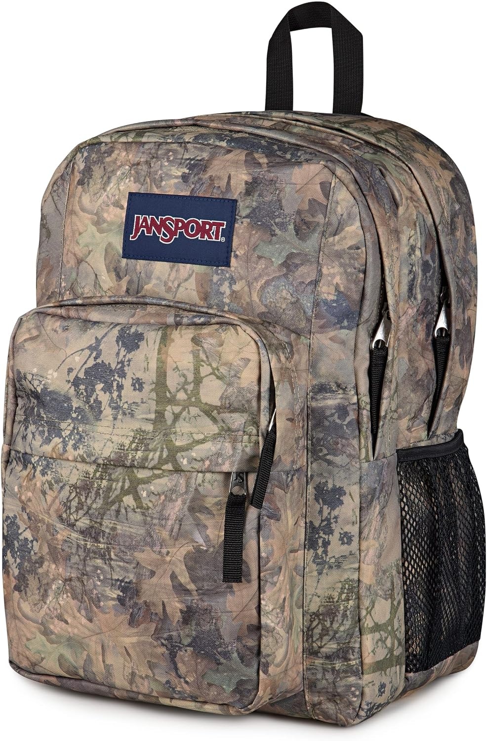 image:imageJanSport Right Pack Backpack Durable Daypack with Padded 15 Laptop Sleeve Spacious Main Compartment amp Integrated Water Bottle Pocket GraffitiedBogcore Camo BrownLt BrnDk Green