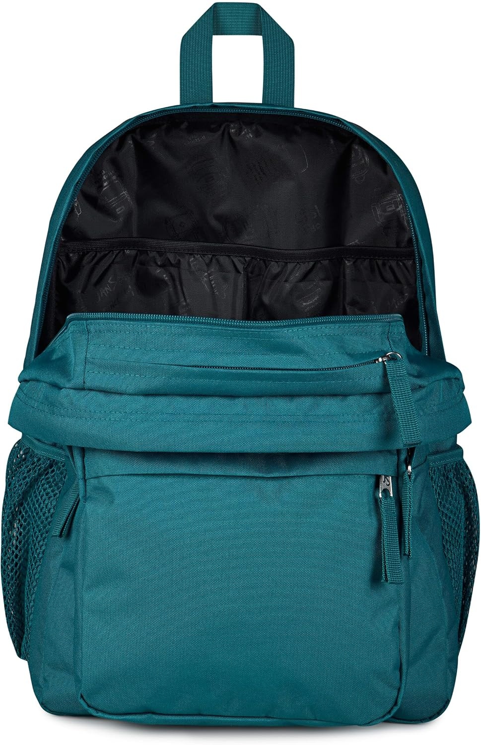image:imageJanSport Right Pack Backpack Durable Daypack with Padded 15 Laptop Sleeve Spacious Main Compartment amp Integrated Water Bottle Pocket GraffitiedEmerald Pool