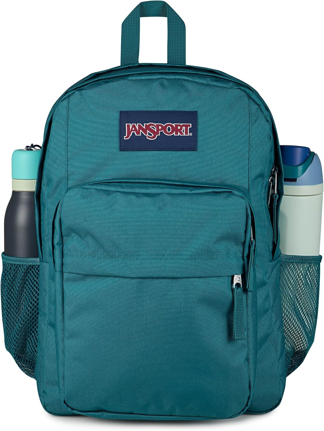 image:imageJanSport Right Pack Backpack Durable Daypack with Padded 15 Laptop Sleeve Spacious Main Compartment amp Integrated Water Bottle Pocket GraffitiedEmerald Pool
