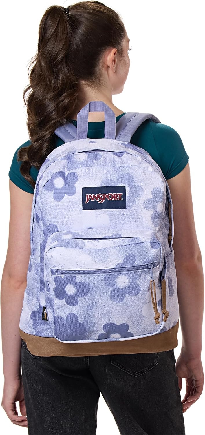 image:imageJanSport Right Pack Backpack Durable Daypack with Padded 15 Laptop Sleeve Spacious Main Compartment amp Integrated Water Bottle Pocket GraffitiedGraffitied