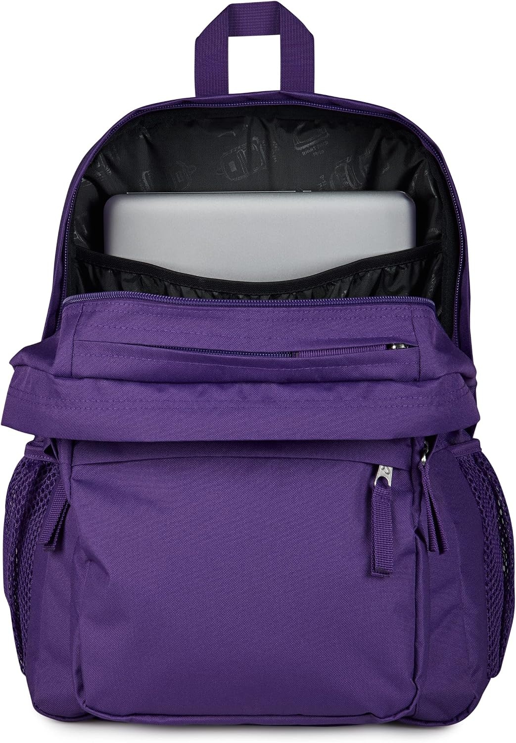image:imageJanSport Right Pack Backpack Durable Daypack with Padded 15 Laptop Sleeve Spacious Main Compartment amp Integrated Water Bottle Pocket GraffitiedGrape Jelly