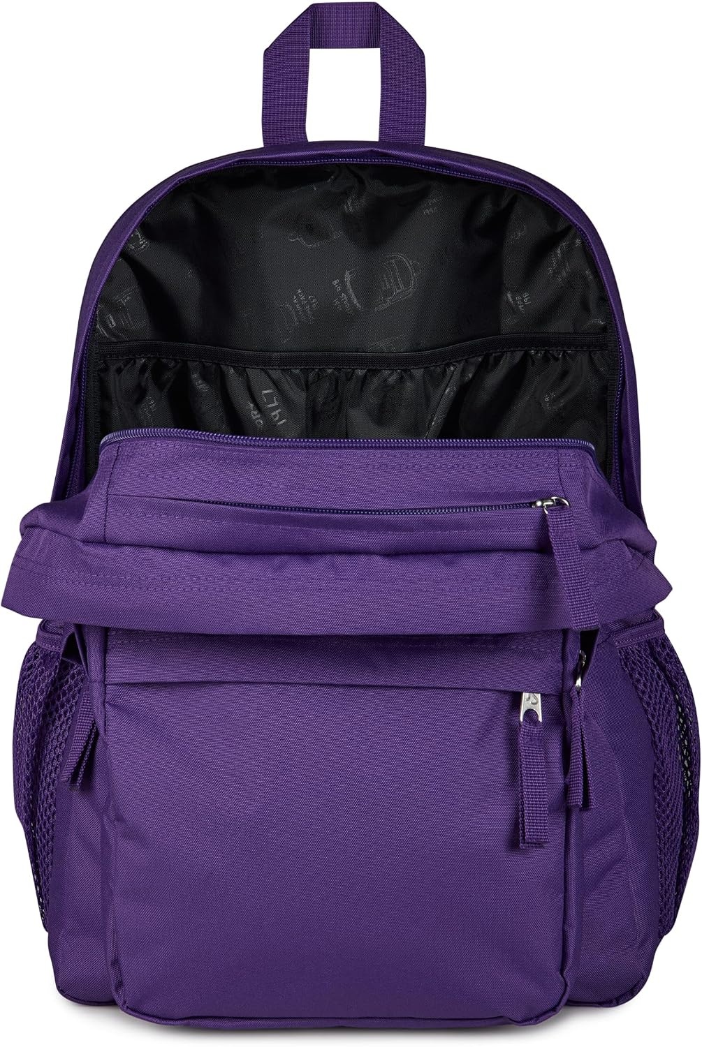 image:imageJanSport Right Pack Backpack Durable Daypack with Padded 15 Laptop Sleeve Spacious Main Compartment amp Integrated Water Bottle Pocket GraffitiedGrape Jelly