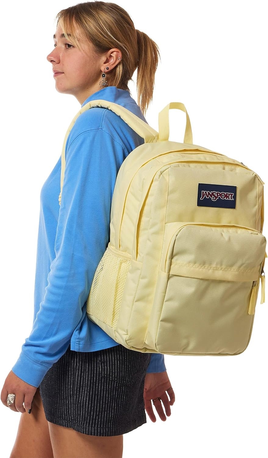 image:imageJanSport Right Pack Backpack Durable Daypack with Padded 15 Laptop Sleeve Spacious Main Compartment amp Integrated Water Bottle Pocket GraffitiedLemon Ice