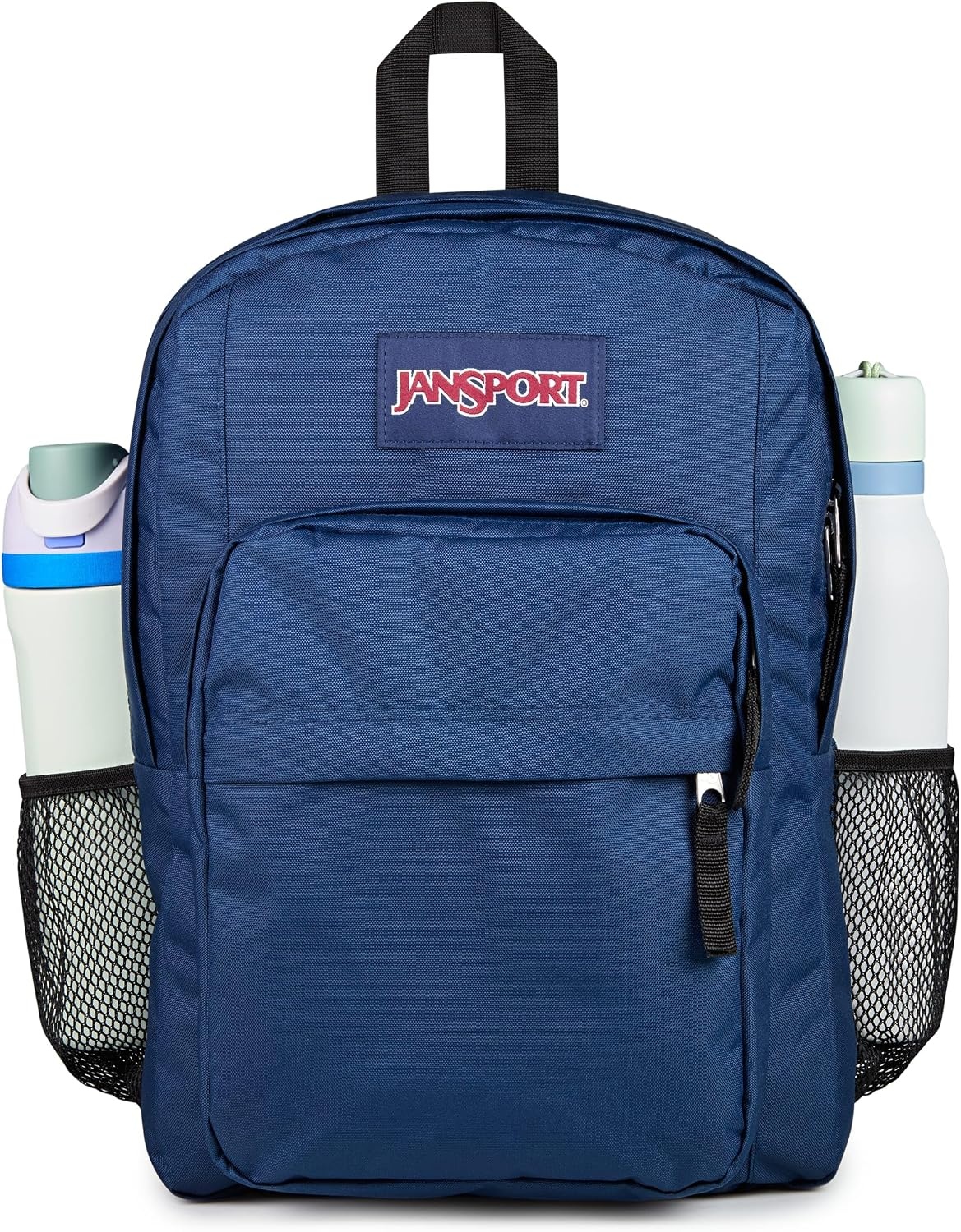 image:imageJanSport Right Pack Backpack Durable Daypack with Padded 15 Laptop Sleeve Spacious Main Compartment amp Integrated Water Bottle Pocket GraffitiedNavy