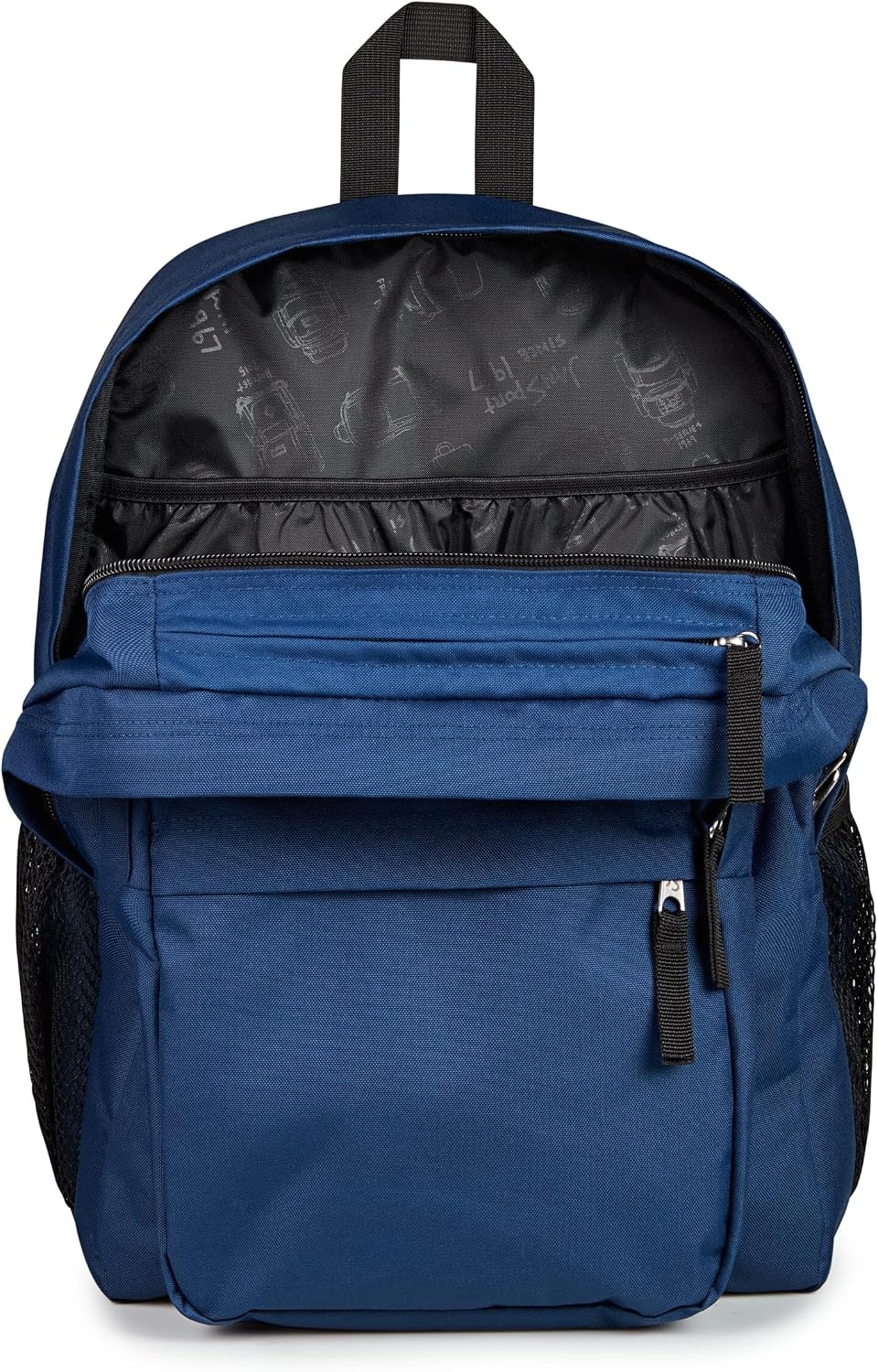image:imageJanSport Right Pack Backpack Durable Daypack with Padded 15 Laptop Sleeve Spacious Main Compartment amp Integrated Water Bottle Pocket GraffitiedNavy