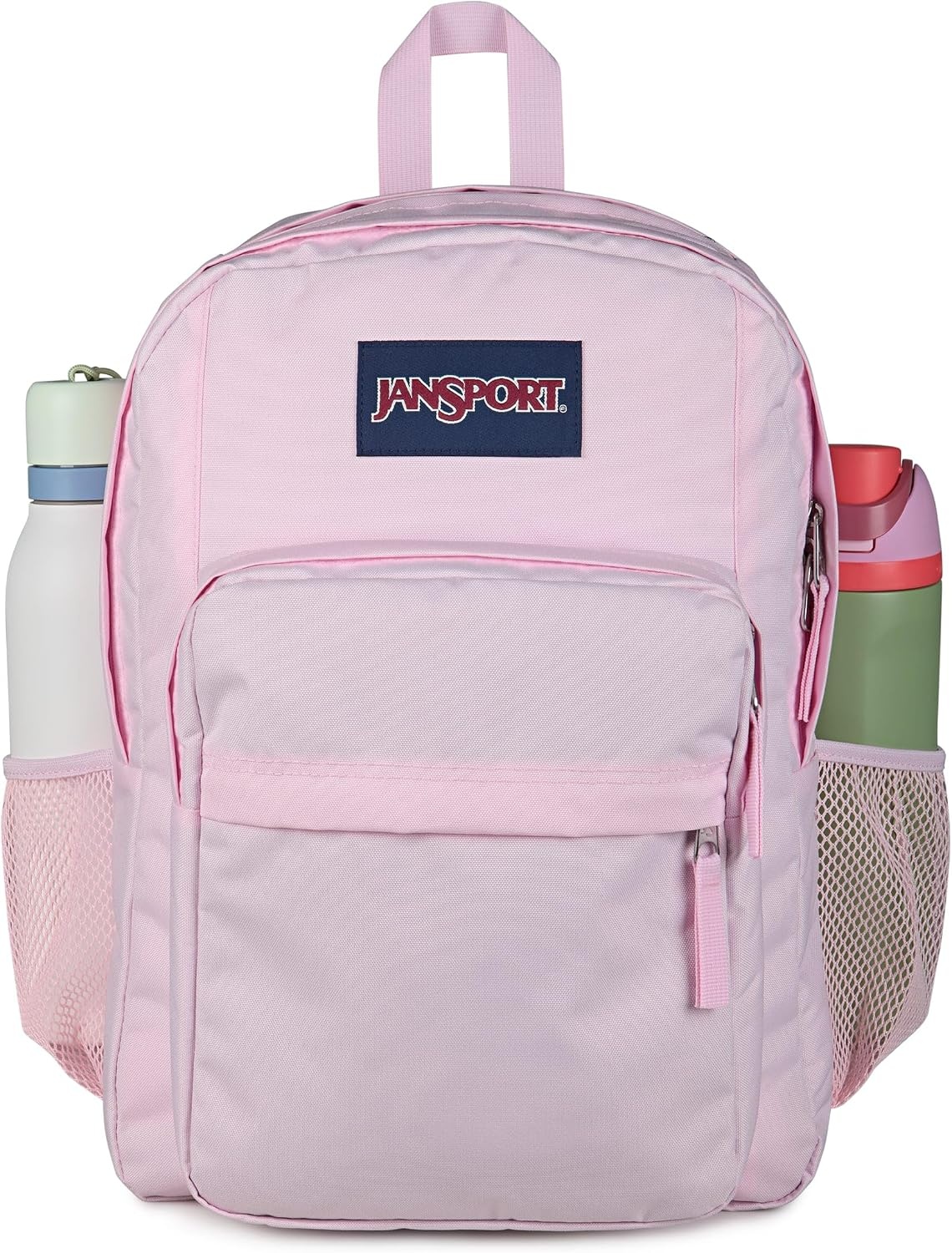 image:imageJanSport Right Pack Backpack Durable Daypack with Padded 15 Laptop Sleeve Spacious Main Compartment amp Integrated Water Bottle Pocket GraffitiedPink Ice