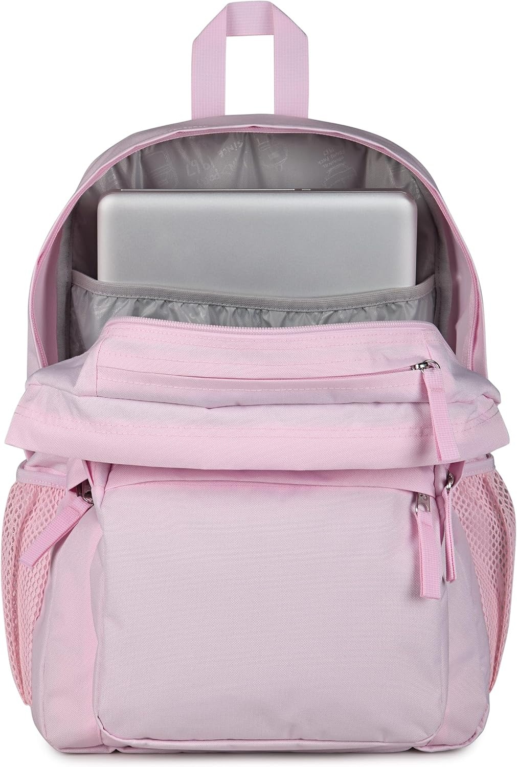 image:imageJanSport Right Pack Backpack Durable Daypack with Padded 15 Laptop Sleeve Spacious Main Compartment amp Integrated Water Bottle Pocket GraffitiedPink Ice
