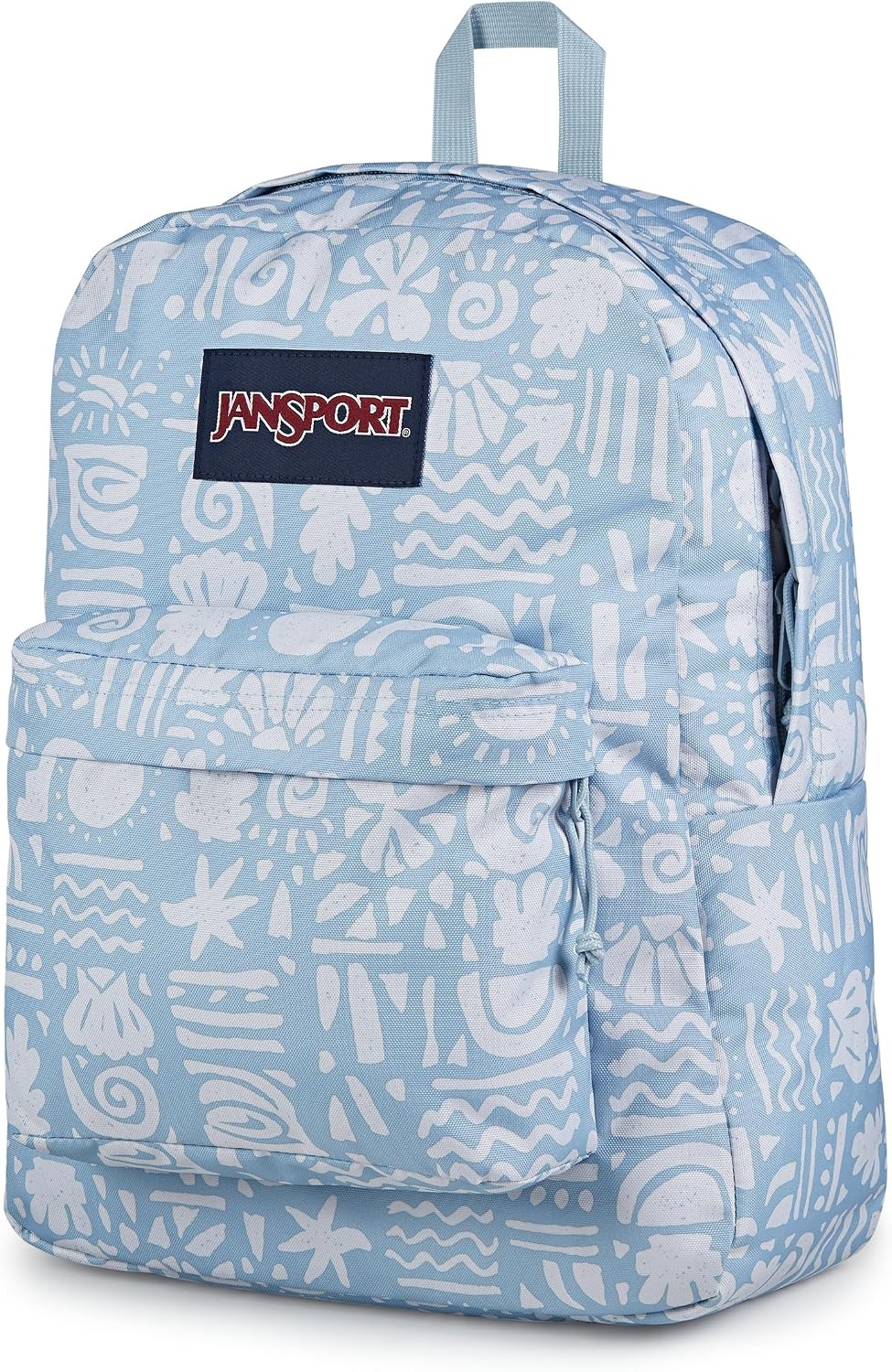 image:imageJanSport SuperBreak Plus Backpack with Padded 15inch Laptop Sleeve and Integrated Bottle Pocket Spacious and Durable Daypack for Work and Travel Cosmic CityCoastal Curiosities