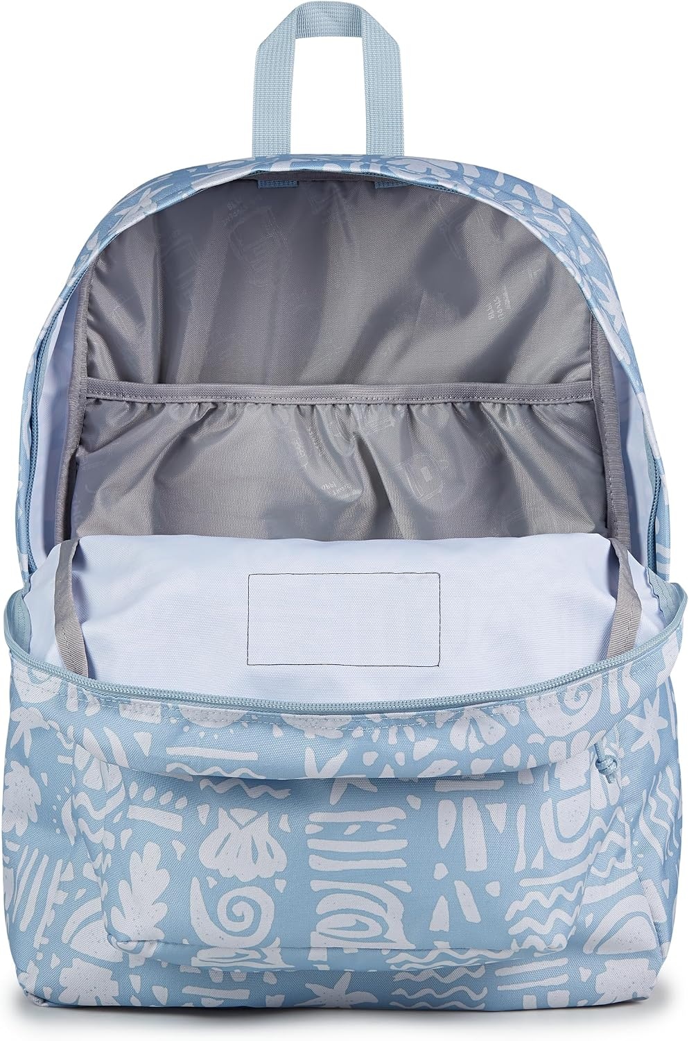 image:imageJanSport SuperBreak Plus Backpack with Padded 15inch Laptop Sleeve and Integrated Bottle Pocket Spacious and Durable Daypack for Work and Travel Cosmic CityCoastal Curiosities