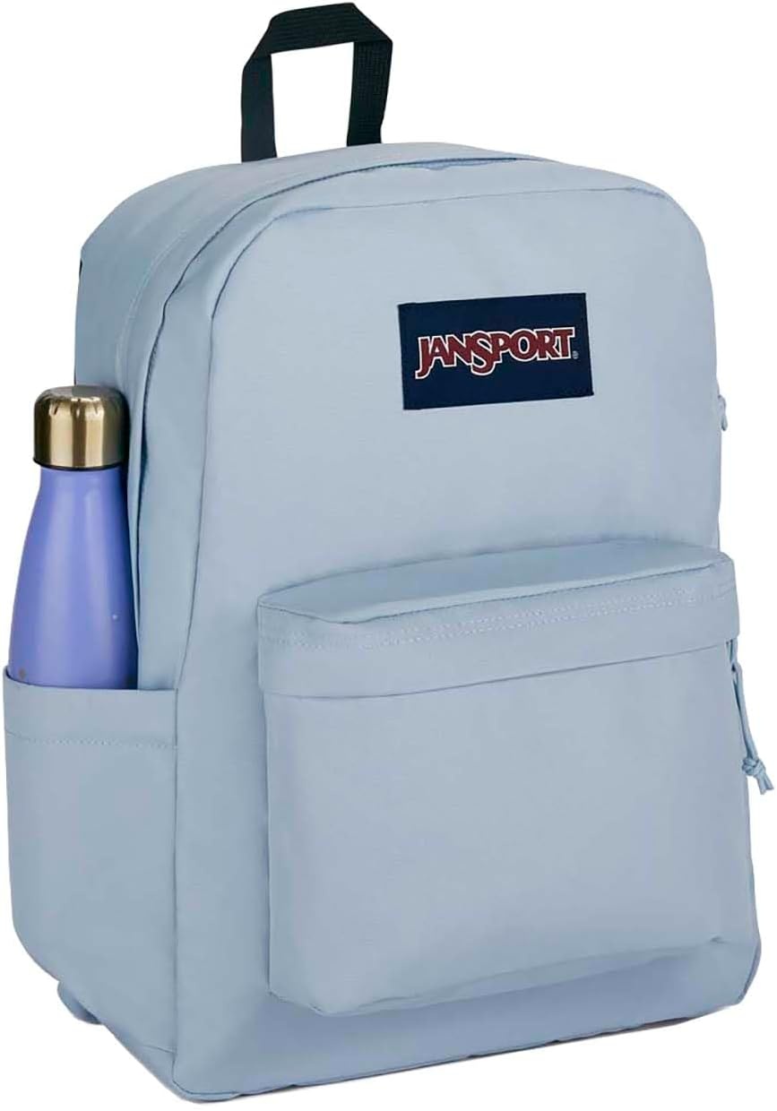 image:imageJanSport Superbreak Backpack Durable Lightweight Premium Backpack Bit Bouquet GreenBlue Dusk