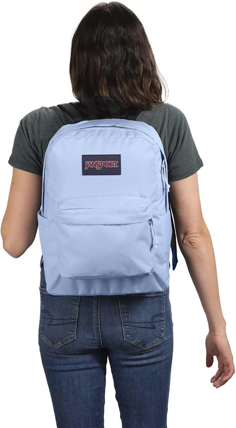 image:imageJanSport Superbreak Backpack Durable Lightweight Premium Backpack Bit Bouquet GreenHydrangea