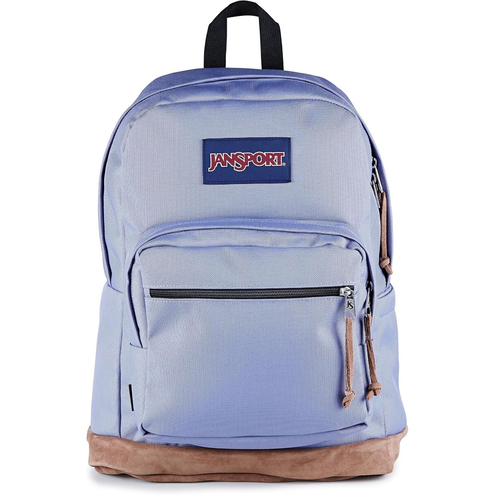 image:imageJanSport Right Pack Backpack  Durable Daypack with Padded 15 Laptop Sleeve Spacious Main Compartment amp Integrated Water Bottle Pocket  Pastel LilacLavender Ash