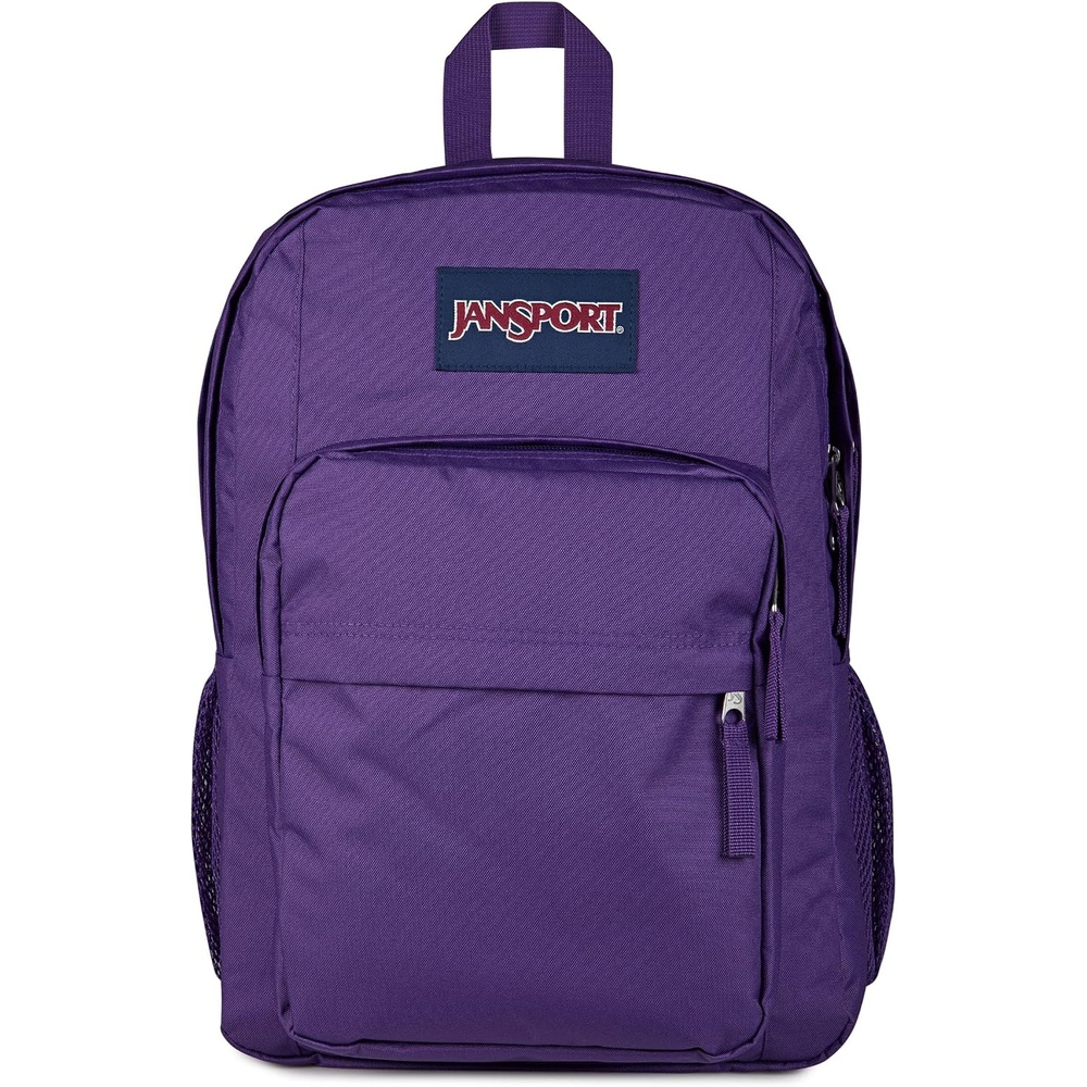 image:imageJanSport Right Pack Backpack Durable Daypack with Padded 15 Laptop Sleeve Spacious Main Compartment amp Integrated Water Bottle Pocket GraffitiedGrape Jelly