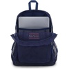 JanSport Eco Mesh Backpack, Red Tape, 17” x 12.5” x 6” – Large Semi-Transparent Bag for Adults with Laptop Sleeve, Padded Back Panel, Red Tape(Navy)