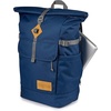 JanSport Hatchet Rolltop Backpack – 17-inch Padded Laptop Sleeve, Spacious Main Compartment, Dual Water Bottle Pockets, Russet Red(Navy)