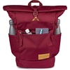 JanSport Hatchet Rolltop Backpack – 17-inch Padded Laptop Sleeve, Spacious Main Compartment, Dual Water Bottle Pockets, Russet Red(Russet Red)