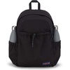 JanSport Lounge Pack – Large Main Compartment, Dual Water Bottle Pockets, Front Drawcord Pocket, Padded Laptop Sleeve, Black(Black)