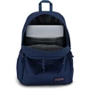 JanSport Lounge Pack – Large Main Compartment, Dual Water Bottle Pockets, Front Drawcord Pocket, Padded Laptop Sleeve, Black(Navy)