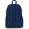 JanSport Lounge Pack – Large Main Compartment, Dual Water Bottle Pockets, Front Drawcord Pocket, Padded Laptop Sleeve, Black(Navy)