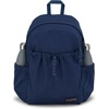 JanSport Lounge Pack – Large Main Compartment, Dual Water Bottle Pockets, Front Drawcord Pocket, Padded Laptop Sleeve, Black(Navy)