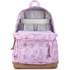 JanSport Right Pack Backpack – Durable Daypack with Padded 15″ Laptop Sleeve, Spacious Main Compartment & Integrated Water Bottle Pocket – Pastel Lilac(Horoscope Horizons Pink Ice/Mahogany Haze)