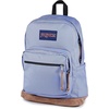 JanSport Right Pack Backpack – Durable Daypack with Padded 15″ Laptop Sleeve, Spacious Main Compartment & Integrated Water Bottle Pocket – Pastel Lilac(Lavender Ash)