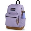 JanSport Right Pack Backpack – Durable Daypack with Padded 15″ Laptop Sleeve, Spacious Main Compartment & Integrated Water Bottle Pocket – Pastel Lilac(Pastel Lilac)